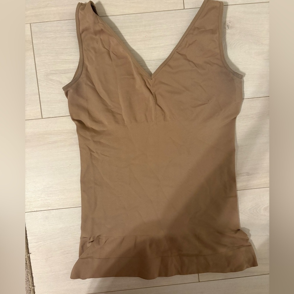 Cacique beige shape control cami